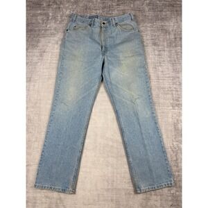 Levis Jeans Mens 36x30 Blue Denim Orange Tab Vtg 90s 619 Faded Straight Leg